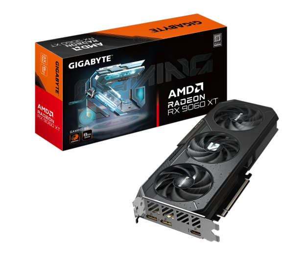 Gigabyte Radeon RX 9060 XT Gaming 8GB GDDR6 - 1339804 - zdjęcie